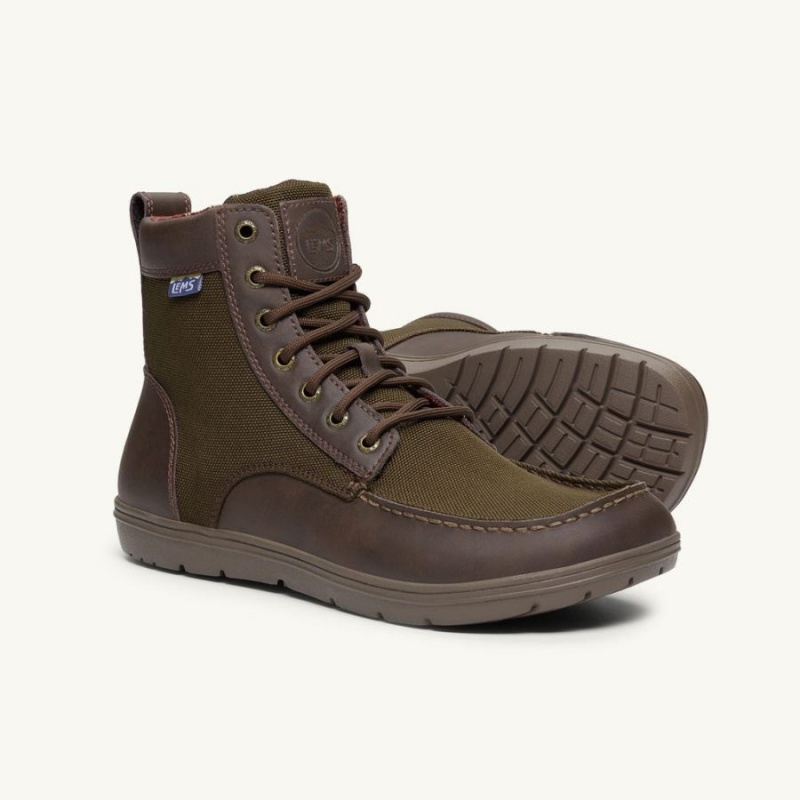 Lems Boulder Boot Nylon Miesten Saappaat Ruskea | FIMFQWRT