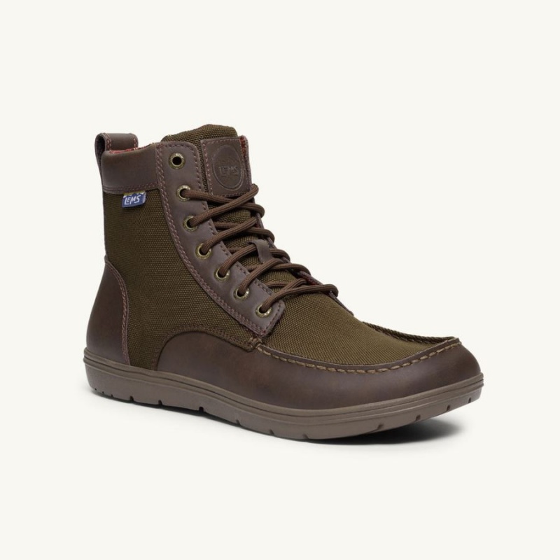 Lems Boulder Boot Nylon Miesten Saappaat Ruskea | FIMFQWRT